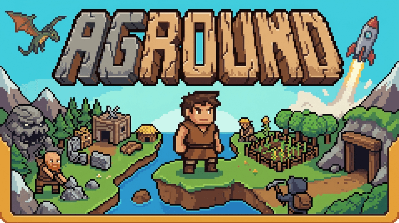 Aground