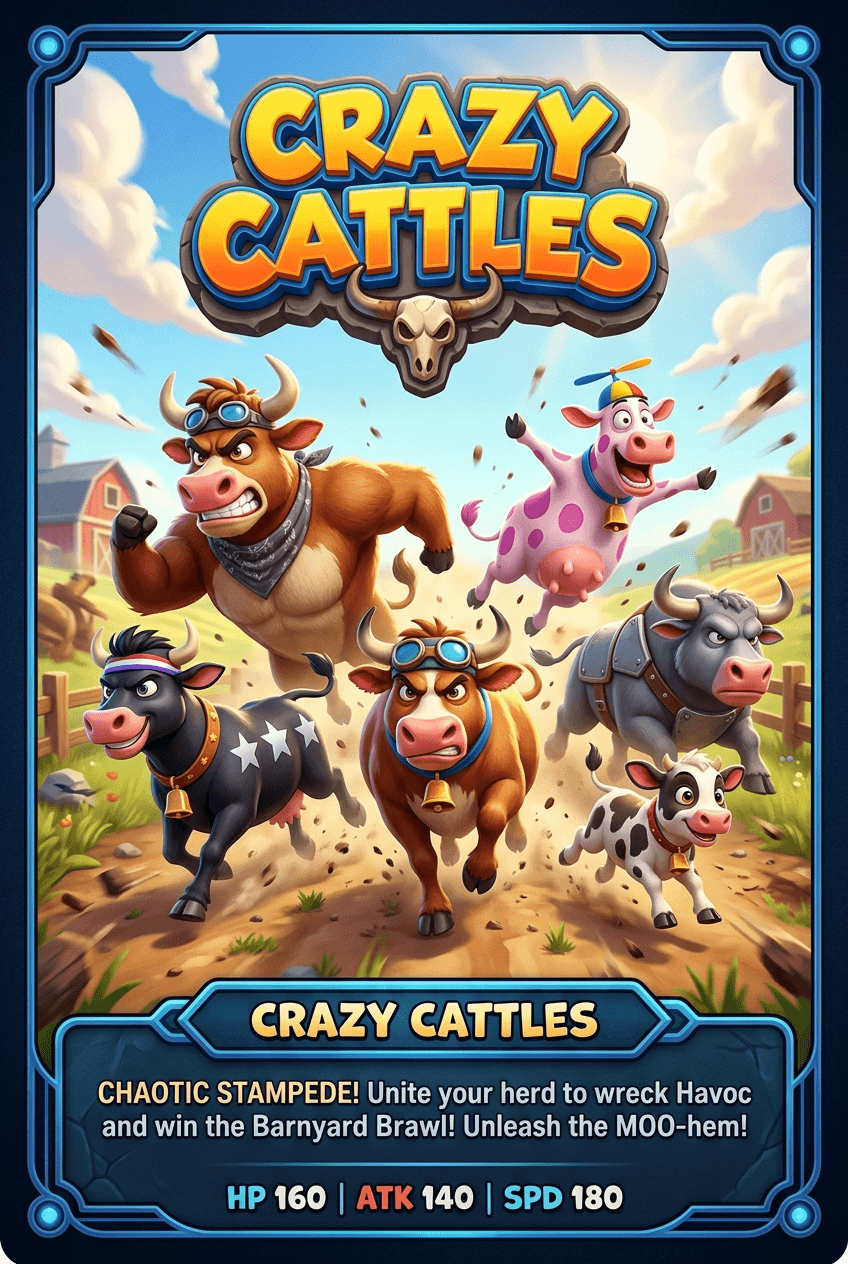 Crazy Cattles 3D
