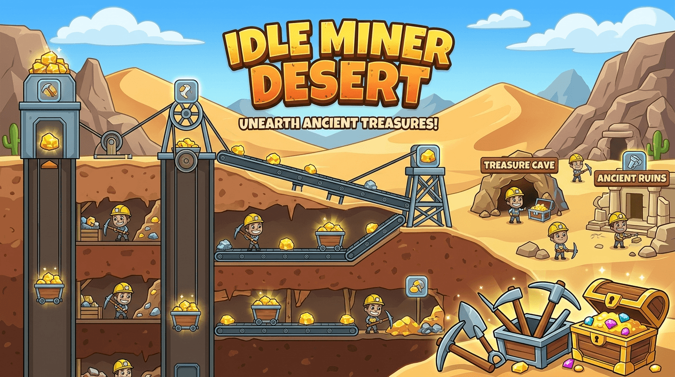 Idle Miner Desert