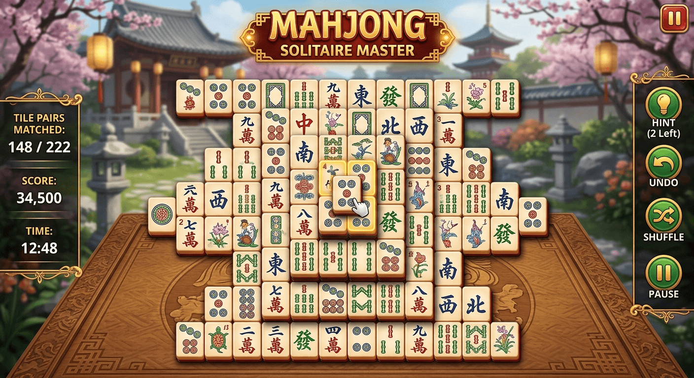 Mahjong Solitaire Master