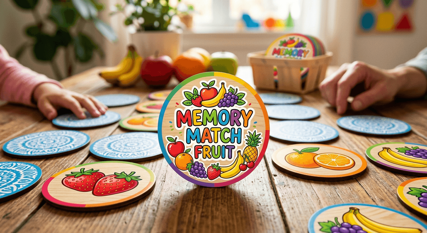 Memory Match Fruit