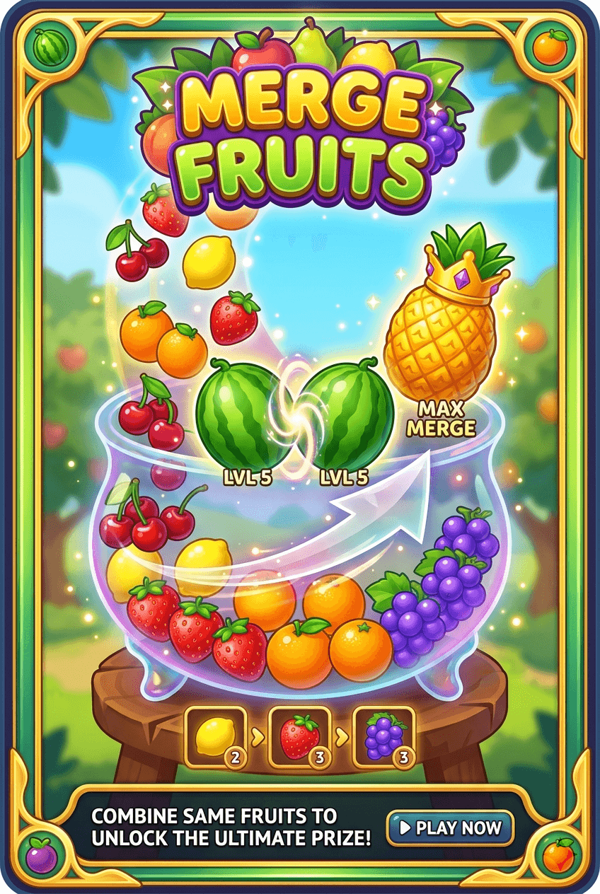 Merge Fruits
