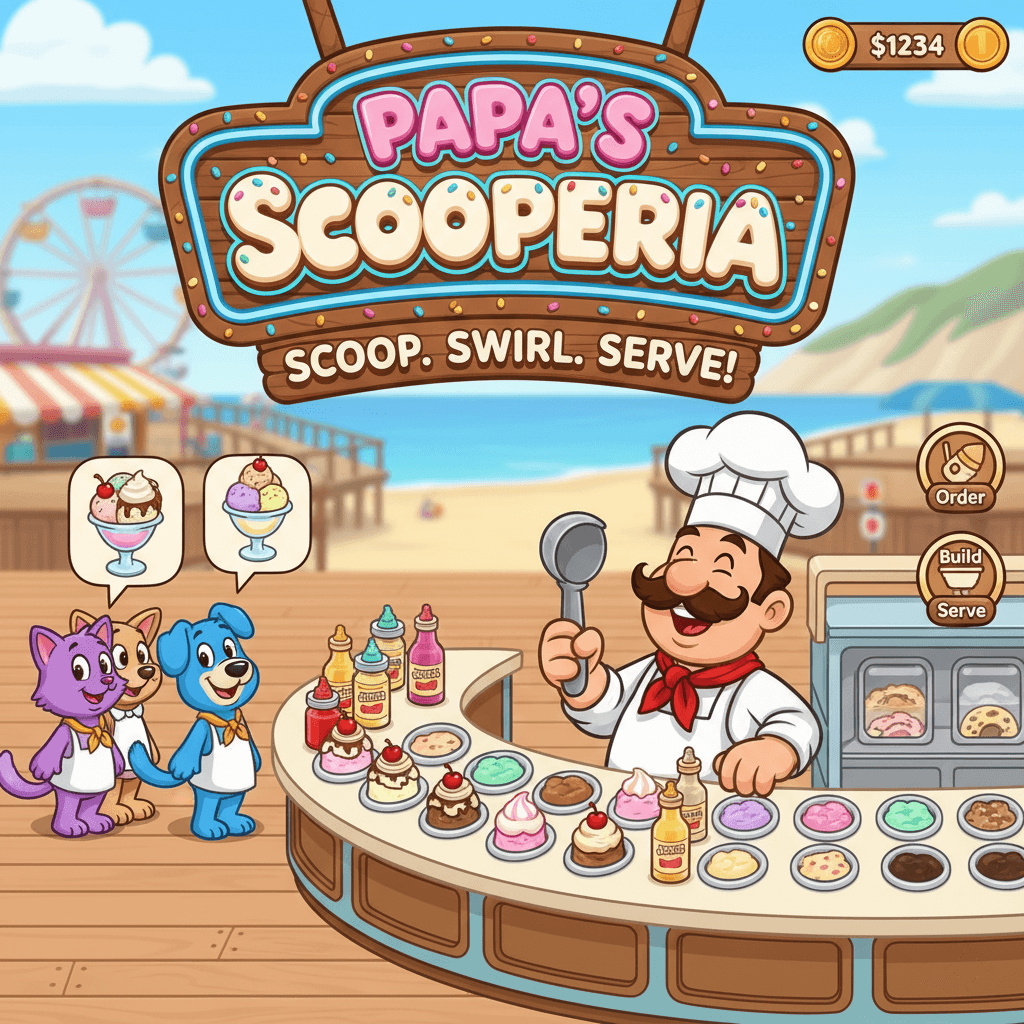 Papa's Scooperia