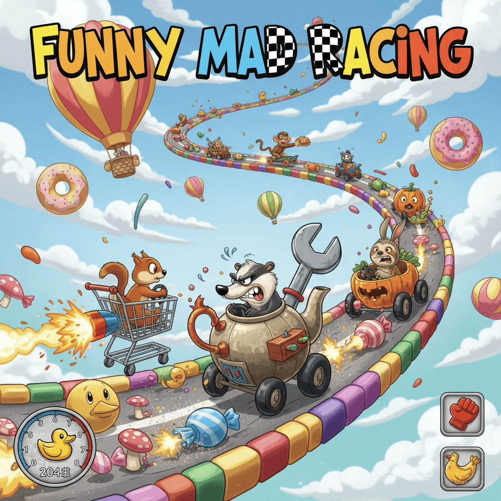 Funny Mad Racing